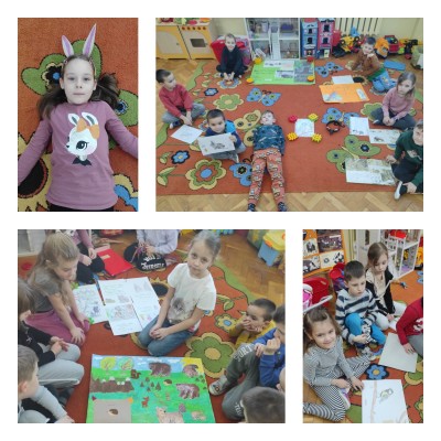 Zimowe zwyczaje leśnych zwierząt-projekt edukacyjny w klasie 0.