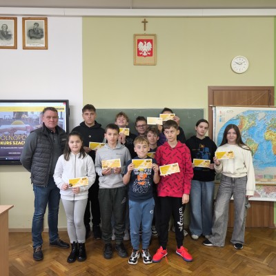 Udział naszej szkoły w Ogólnopolskim Konkursie Szachowym